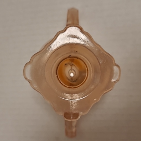 Vintage Pink Depression 2 Handled Glass - Picture 8 of 16